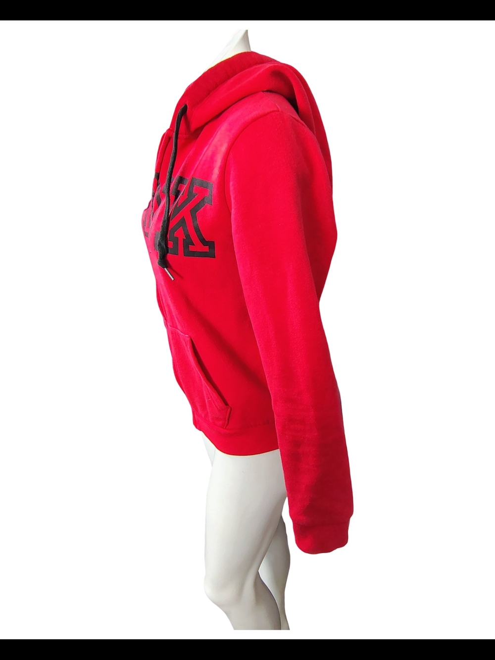 PINK Victoria's Secret Red Zip Up Hoodie - Picture 2 of 4